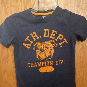 Carter's Athletic Department T shirt Boys size 7